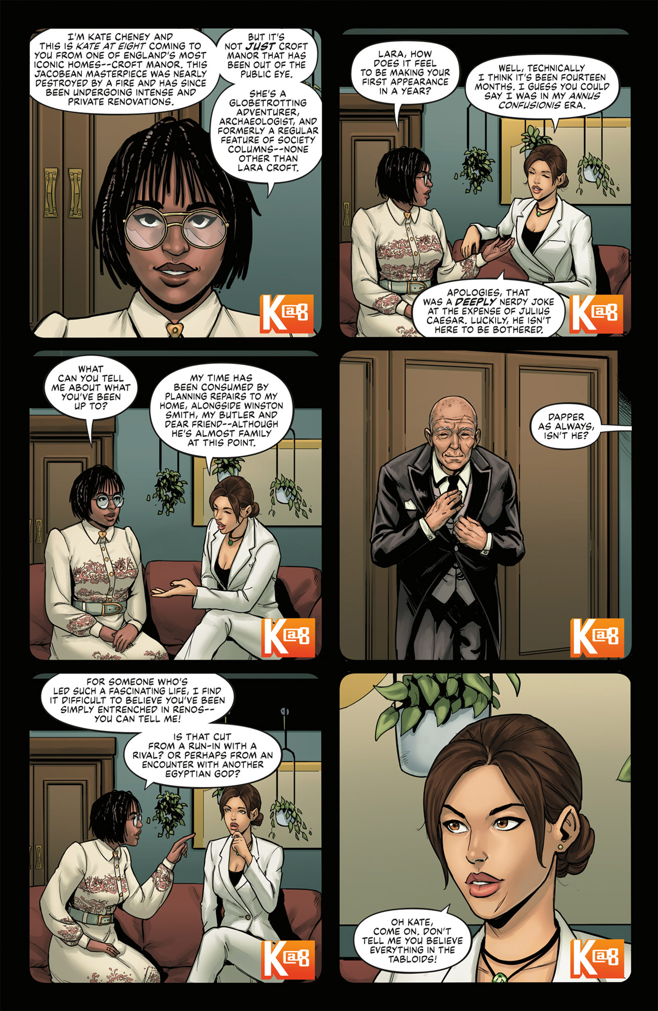 Tomb Raider: Sacred Artifacts #1 - Preview Page 1