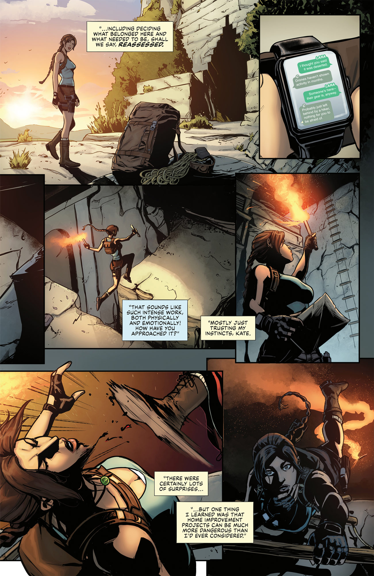 Tomb Raider: Sacred Artifacts #1 - Preview Page 3