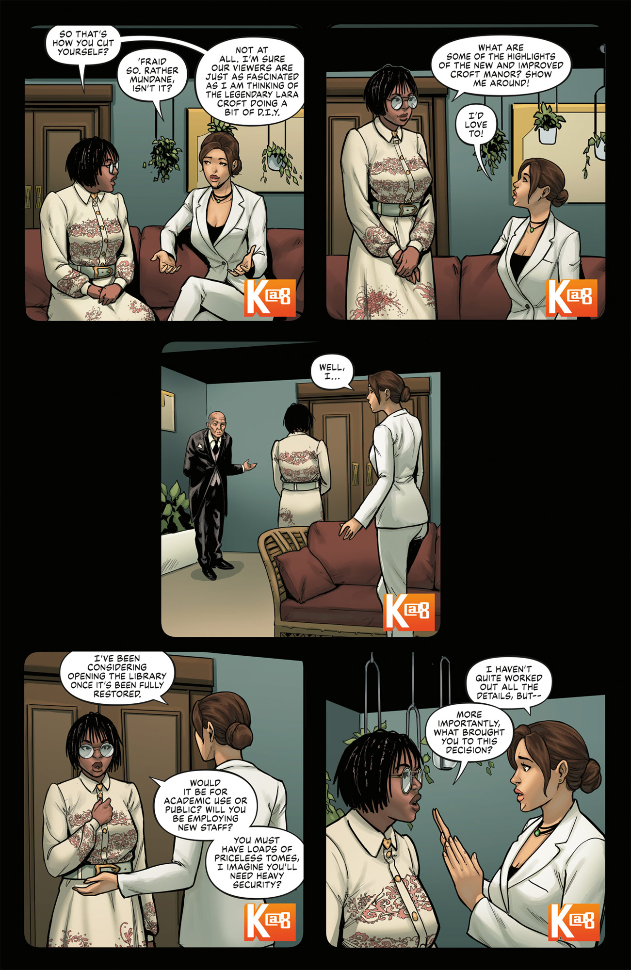 Tomb Raider: Sacred Artifacts #1 - Preview Page 4
